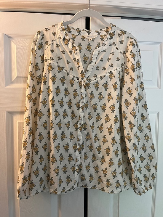 Lucky Brand Tops - Lucky Floral Top Button Down Size Medium